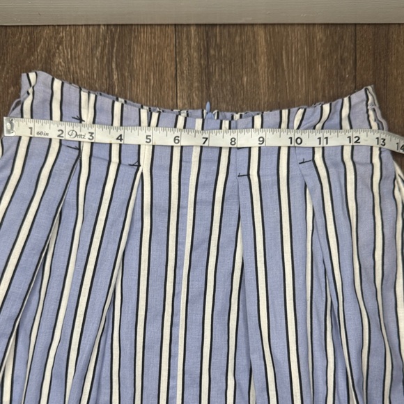 Zara A-Line Skirt in Blue and White Stripes Women’s XS - Picture 6 of 12